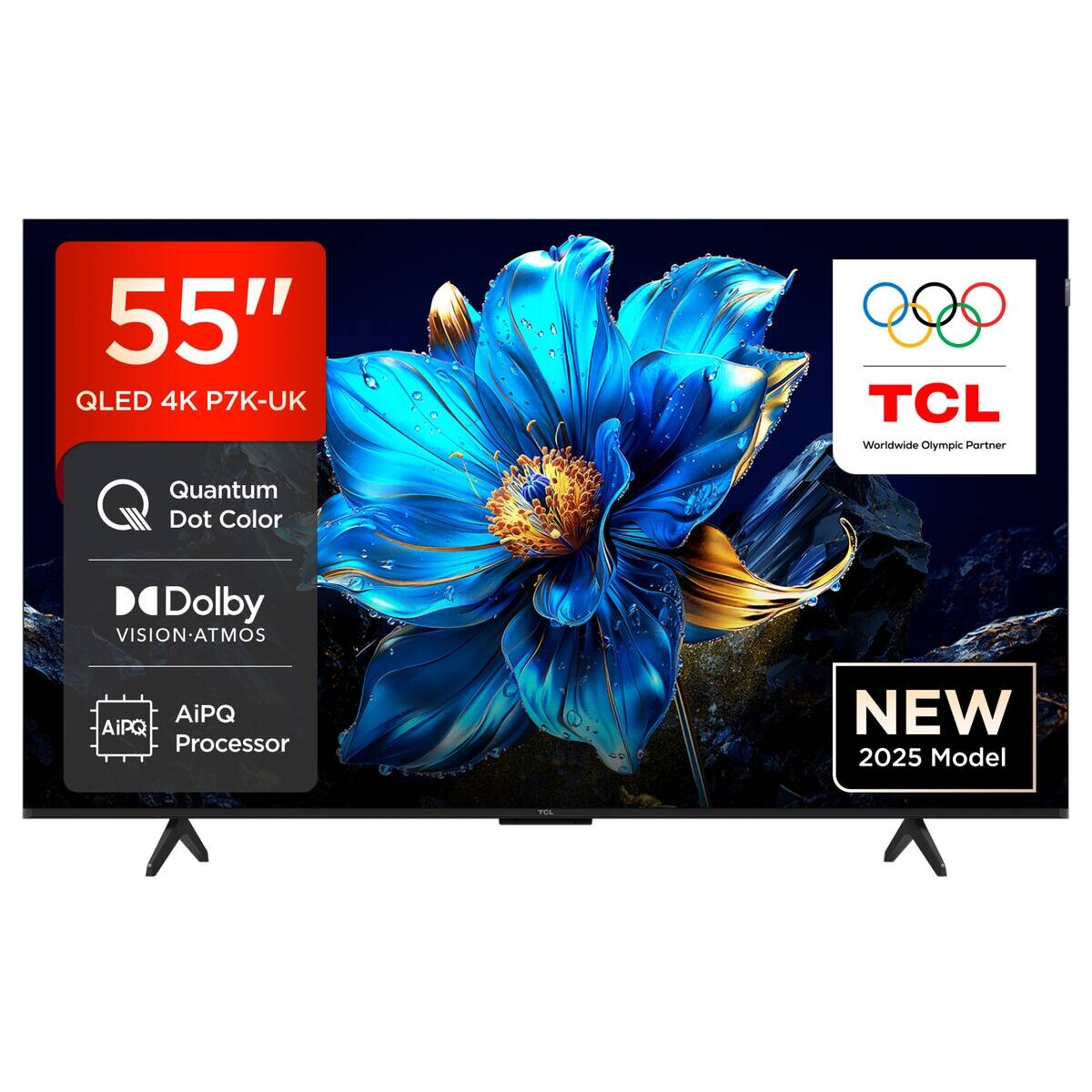 TCL QLED-Fernseher 55P71KX1 schwarz B/H: ca. 122x77 cm