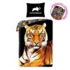 COFI 1453 Animal Planet Bettwäsche Set 140x200 cm aus Baumwolle mit 70x90 cm Kissen