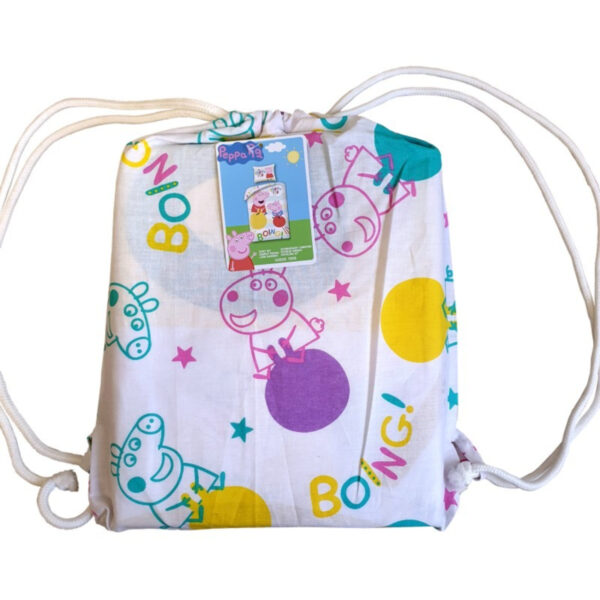 Peppa Pig Bettwäsche Set 140x200 cm mit 70x90 cm Kissenbezug