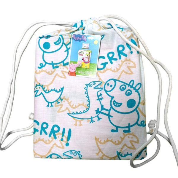 Peppa Pig Bettwäsche Set 140x200 cm mit 70x90 cm Kissen