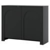 WIPMEB Kommode ARCO schwarz B/H/T: ca. 100x81x35 cm