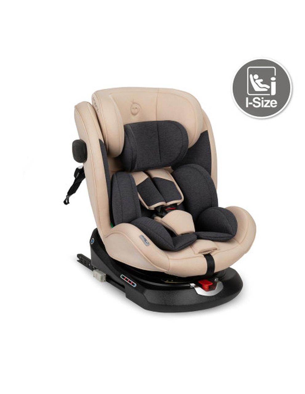 MoMi MoMi EMI drehbarer Kindersitz in Beige für Kinder von 40 bis 150 cm in beige