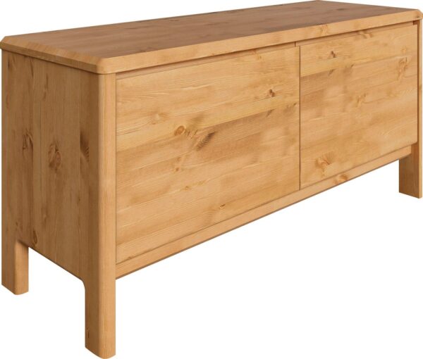 OTTO home Kommode Luven, FSC® zertifiziertes Massivholz, mit 2 Schubkasten