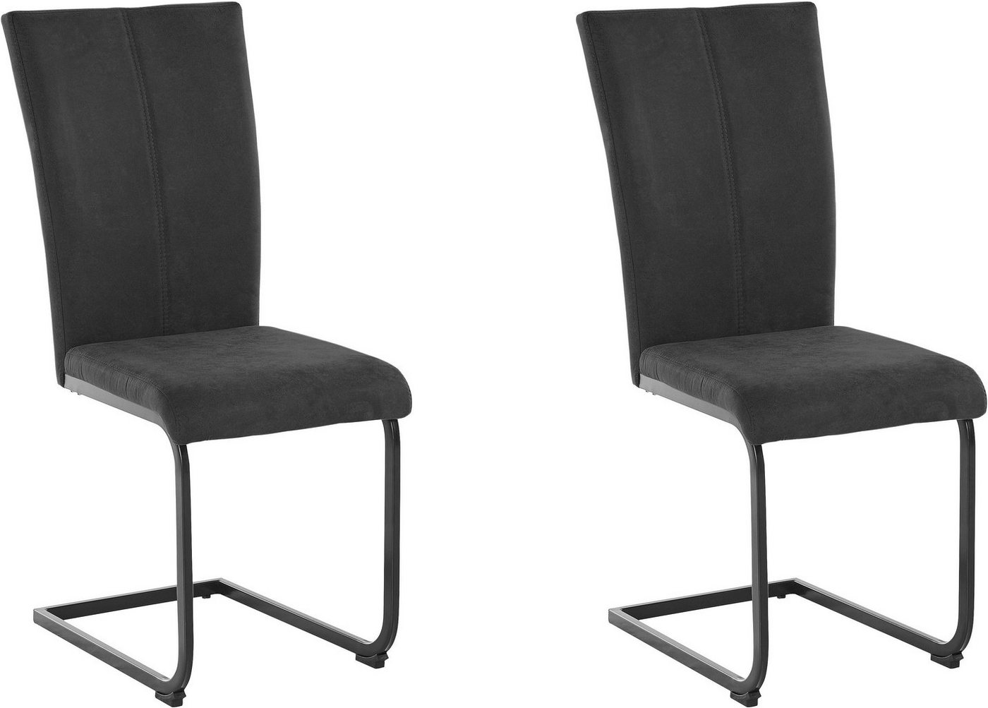 OTTO home Freischwinger Oliver (Set, 2 St), Stuhl belastbar bis 120 Kg