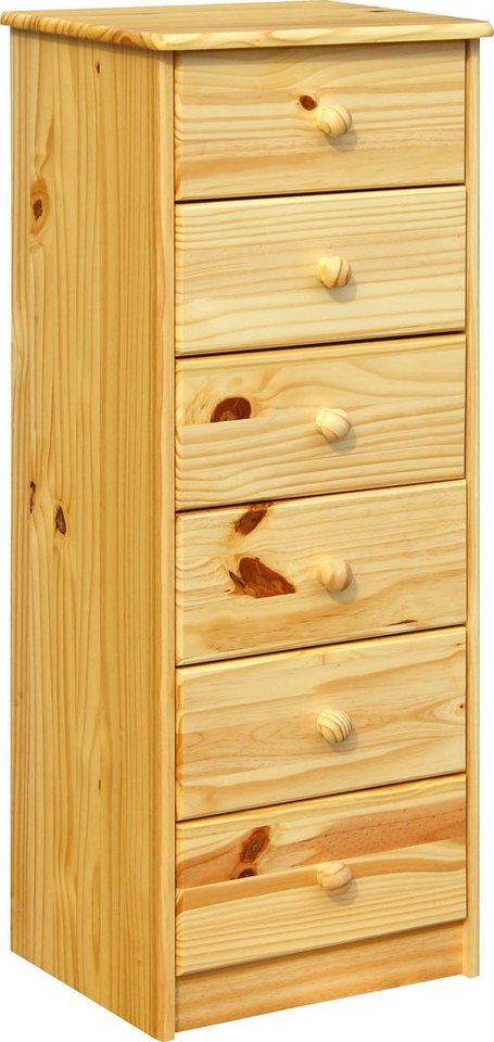 MÖBILIA Kommode Chur, aus Massivholz Kiefer