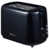 SWISS HOME Toastautomat SH-6912 schwarz Kunststoff B/H/L: ca. 15x19x27 cm