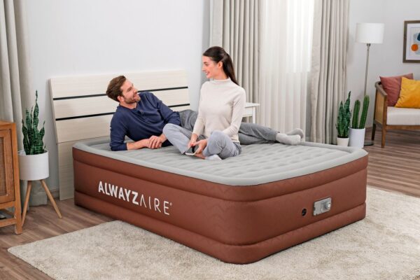 Bestway AlwayzAire® Fortech® Doppelluftbett mit Comfort Choice+™ Pumpe 203 x 152 x 51 cm