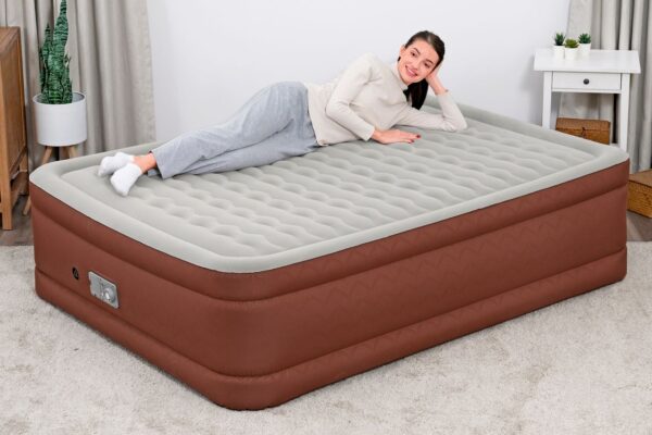 Bestway AlwayzAire® Fortech® Doppelluftbett mit Comfort Choice+™ Pumpe 203 x 152 x 51 cm