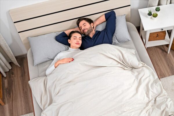 Bestway AlwayzAire® Fortech® Doppelluftbett mit Comfort Choice+™ Pumpe 203 x 152 x 51 cm