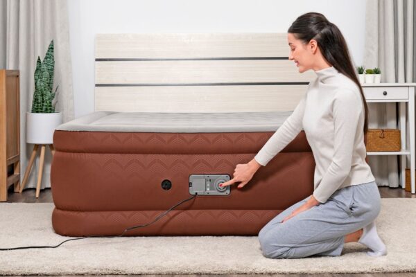 Bestway AlwayzAire® Fortech® Doppelluftbett mit Comfort Choice+™ Pumpe 203 x 152 x 51 cm