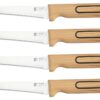 BERGNER Steakmesser-Set CHARCOAL silber Edelstahl B/H/L: ca. 17x2,8x25 cm