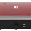 BERGNER Kontaktgrill schwarz Polypropylen B/H/L: ca. 15x36,5x38 cm