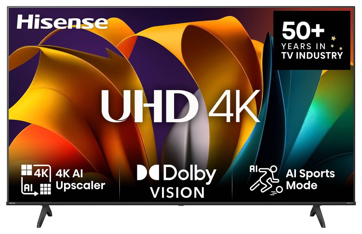 Hisense LED-Fernseher 65A6N B/H: ca. 145x90 cm