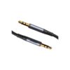 6956116773809-3 Joyroom Stereo – Audiokabel AUX 3, 5 mm Miniklinke 1, 2 m schwarz (SY – A08) AUX – Audio – Kabel