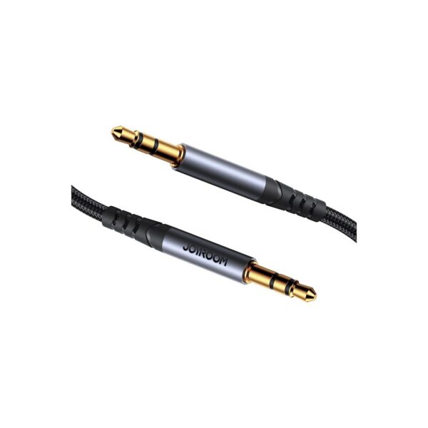 6956116773809-3 Joyroom Stereo – Audiokabel AUX 3, 5 mm Miniklinke 1, 2 m schwarz (SY – A08) AUX – Audio – Kabel