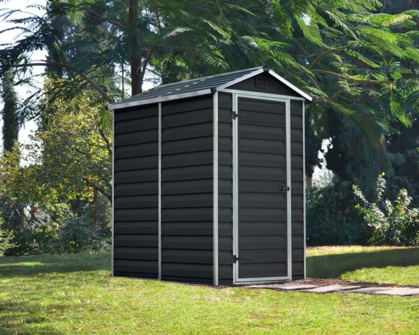 7290108139761-1 Canopia Gerätehaus Skylight 176, 8x120, 7cm M.Grey