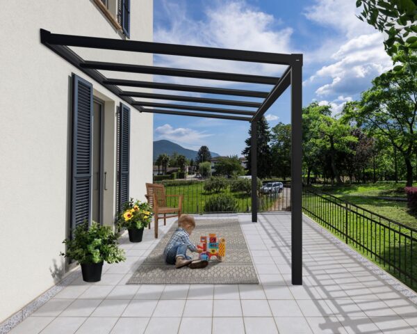 Canopia Terrassendach Stockholm 370x330, 5cm Gr.
