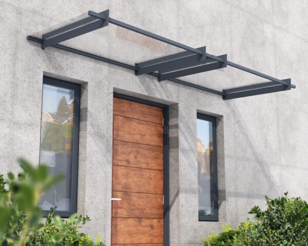 7290108610239-1 Canopia Vordach Nancy 301 x 94 cm Anthrazit