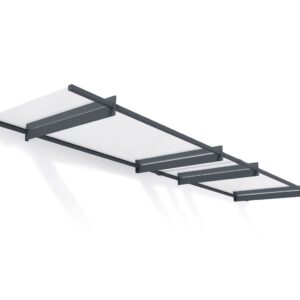 Canopia Vordach Nancy 411 x 94 cm Anthrazit