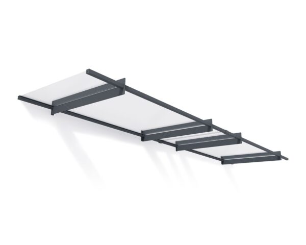 Canopia Vordach Nancy 411 x 94 cm Anthrazit