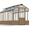 Canopia Gewächshaus Natura 8x22 Cedar Braun 237x641cm