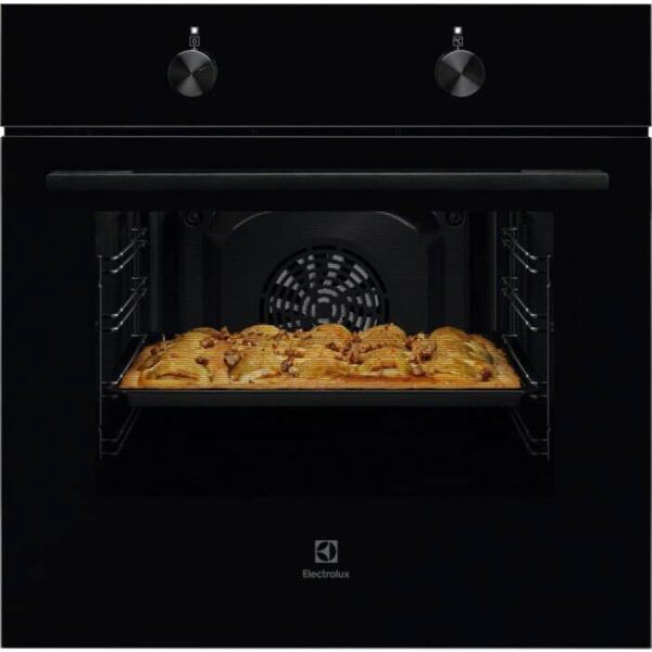 Electrolux Einbaubackofenset ELXB1K schwarz B/H/T: ca. 59,4x59x56 cm