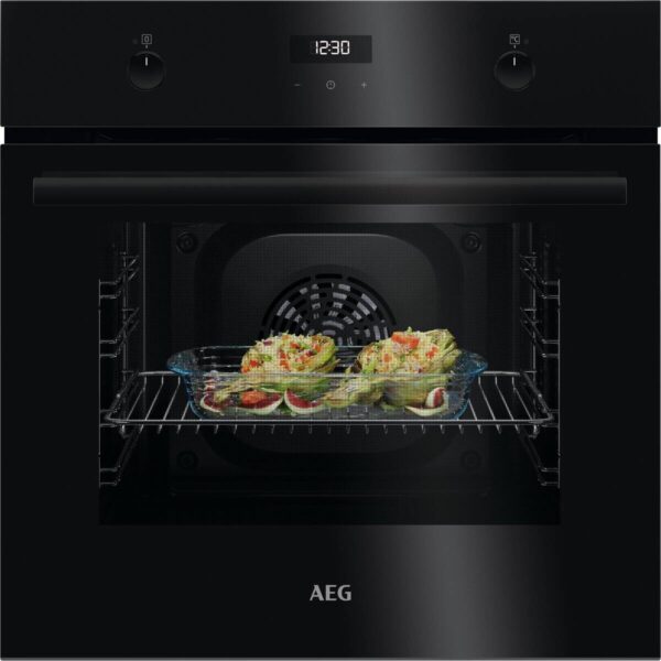 AEG Backofen-Set XXXL60 schwarz B/H/T: ca. 59,4x59,4x56 cm