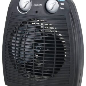 Emerio Heizlüfter FH-106737.2 schwarz B/H/L: ca. 13,2x26,4x22 cm ca. 2000 W