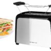 Emerio Toaster TO-123924 silber schwarz Kunststoff Edelstahl B/H/T: ca. 29,5x17,5x15,6 cm Emerio Toaster TO-123924 silber schwarz Kunststoff Edelstahl B/H/T: ca. 29,5x17,5x15,6 cm