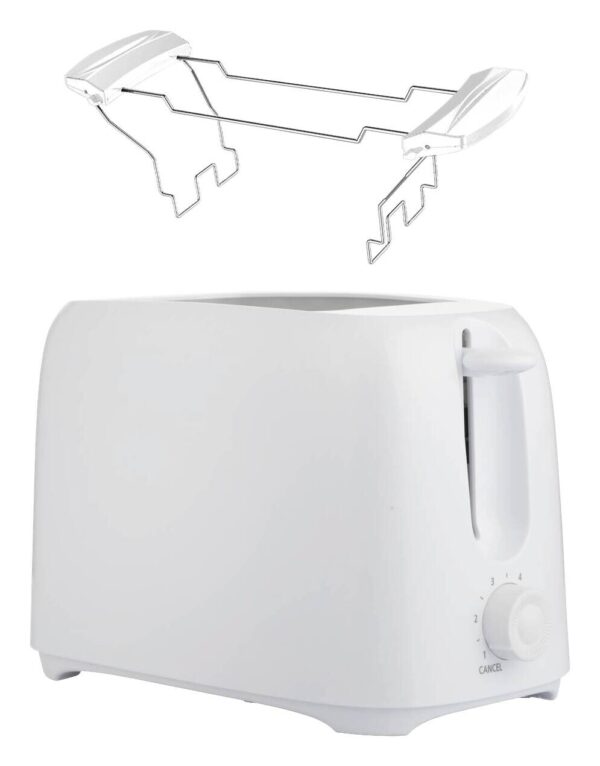 Emerio Toaster TO-128676.2 weiß Kunststoff Metall B/H/L: ca. 16x17x29 cm