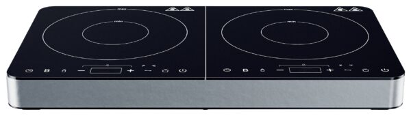 Emerio Induktions-Kochplatte IP-133785.1 silber Kunststoff B/H/L: ca. 31x6,5x56 cm