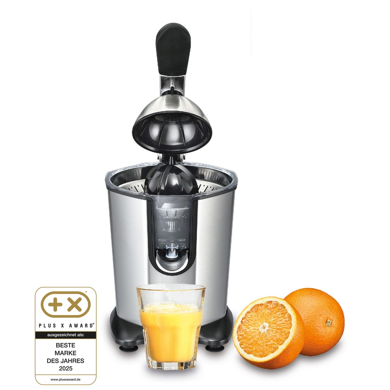 Solis Citrus Juicer (Typ 8453) Zitronenpresse für alle Zitrusfrüchte