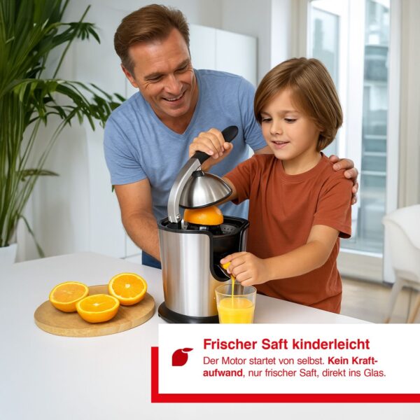 7611210921745-2 Solis Citrus Juicer (Typ 8453) Zitronenpresse für alle Zitrusfrüchte