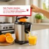 7611210921745-4 Solis Citrus Juicer (Typ 8453) Zitronenpresse für alle Zitrusfrüchte