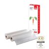 7611210922537-1 Solis Vakuumierfolien 2 Rollen 40x600 cm transparent, passend für Prestige Maxi