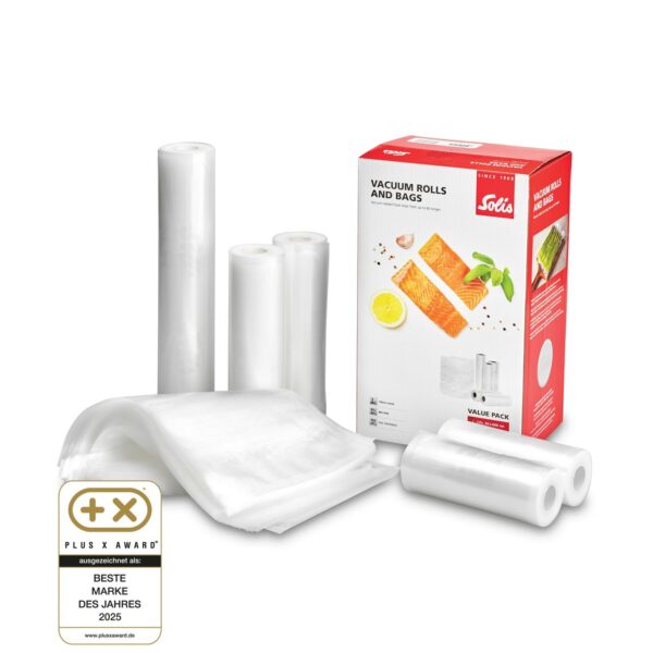 7611210922650-1 Solis Value Pack Vac Folien & Beutel transparent