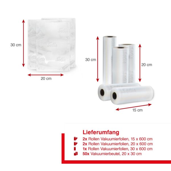 7611210922650-7 Solis Value Pack Vac Folien & Beutel transparent