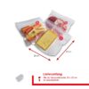 Solis Zip Vakuumierbeutel (10 Stk.) transparent, 20 x 23 cm