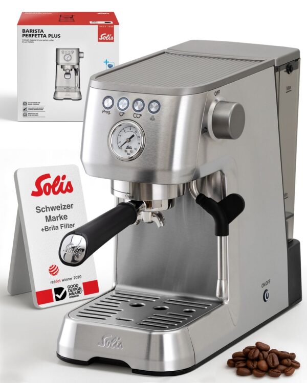 7611210981251-1 Solis Barista Perfetta Plus (Typ 1170) v2 – si halbautomatische Espressomaschine
