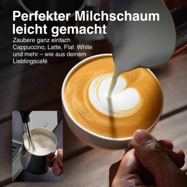 7611210981251-6 Solis Barista Perfetta Plus (Typ 1170) v2 – si halbautomatische Espressomaschine