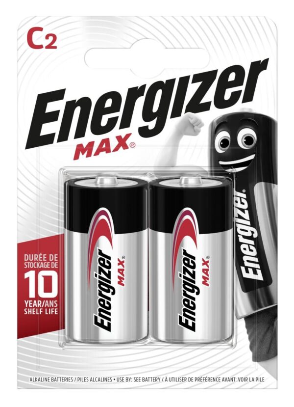 Energizer Batterie Max C/Baby (LR14) 2er Pack Energizer Batterie Max C/Baby (LR14) 2er Pack