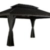 Sojag Pavillon Messina anthrazit Metall B/H/L: ca. 483x307x363 cm Sojag Pavillon Messina anthrazit Metall B/H/L: ca. 483x307x363 cm