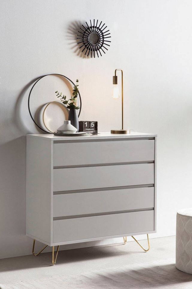 SalesFever Kommode Bolton - Stilvolles Sideboard, in tollen Farben, Sideboard, Flurschrank, Anrichte