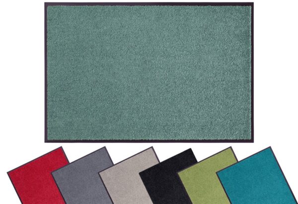 OTTO home Fußmatte Clean & Walk, rechteckig, Höhe: 7 mm, Schmutzfangmatte, Türmatte, In- und Outdoor, Teppich, Läufer, waschbar