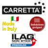 Lumenflon Carretta Edelstahlpfanne Salerno mit Softtouchgriff Granitoptik, Ø 20 cm