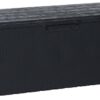 Toomax Aufbewahrungsbox Portofino 340 anthrazit Kunststoff B/H/T: ca. 124x56x54 cm