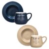 TOGNANA Espressotassenset beige Keramik 4 tlg. TOGNANA Espressotassenset beige Keramik 4 tlg.