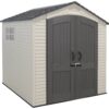 Lifetime Gartenhaus Fox Lichtgrau B/H/L: ca. 215x227x213 cm