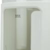 Jocca Elektrischer Wasserkocher weiss, 1, 8L, Borosilikatglas, 360° Basis, Schnellkoch