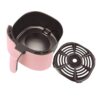 Jocca Heißluftfritteuse 3, 8L in ROSA mit 1450W Airfryer LED Touch 8 Programme